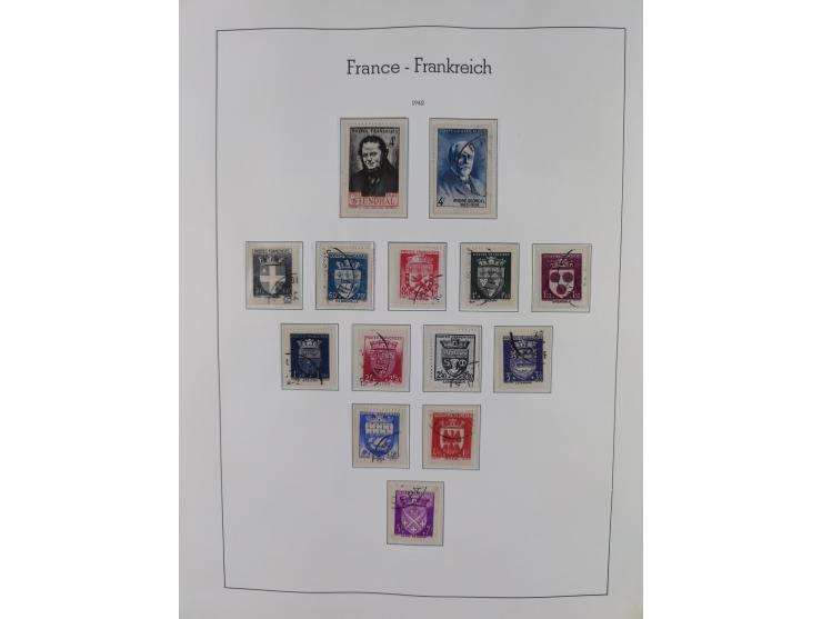 1849/1955, extensive, mainly used collection with many better items, starting with Mi.-Nr. 1 signed Bühler, good part Ceres a