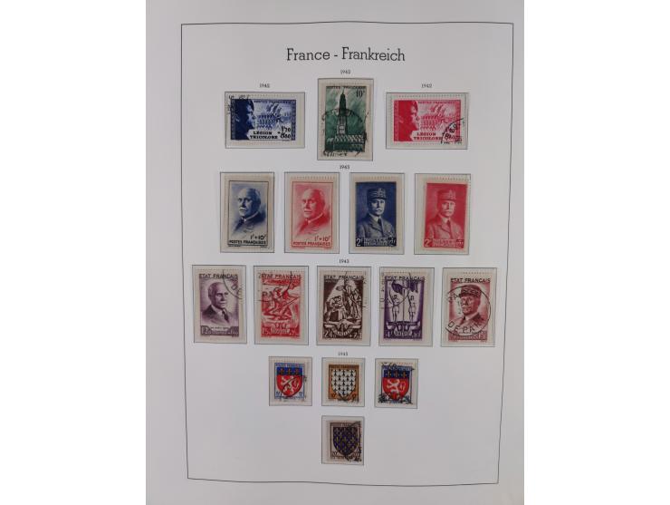 1849/1955, extensive, mainly used collection with many better items, starting with Mi.-Nr. 1 signed Bühler, good part Ceres a