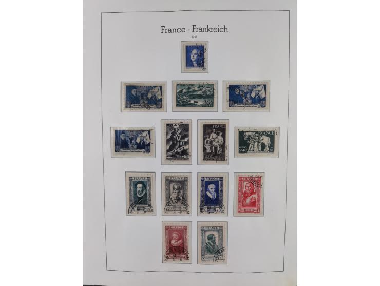 1849/1955, extensive, mainly used collection with many better items, starting with Mi.-Nr. 1 signed Bühler, good part Ceres a