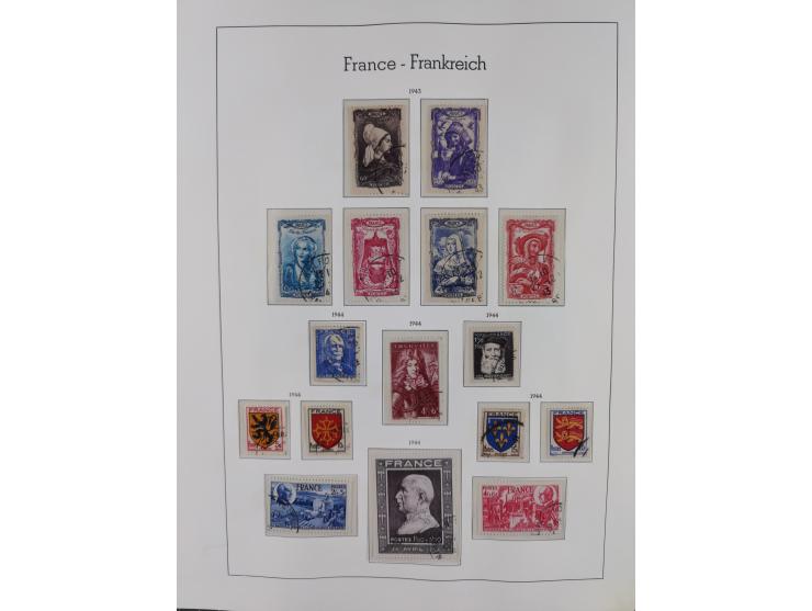 1849/1955, extensive, mainly used collection with many better items, starting with Mi.-Nr. 1 signed Bühler, good part Ceres a