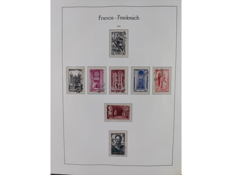 1849/1955, extensive, mainly used collection with many better items, starting with Mi.-Nr. 1 signed Bühler, good part Ceres a