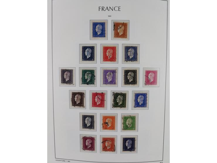 1849/1955, extensive, mainly used collection with many better items, starting with Mi.-Nr. 1 signed Bühler, good part Ceres a