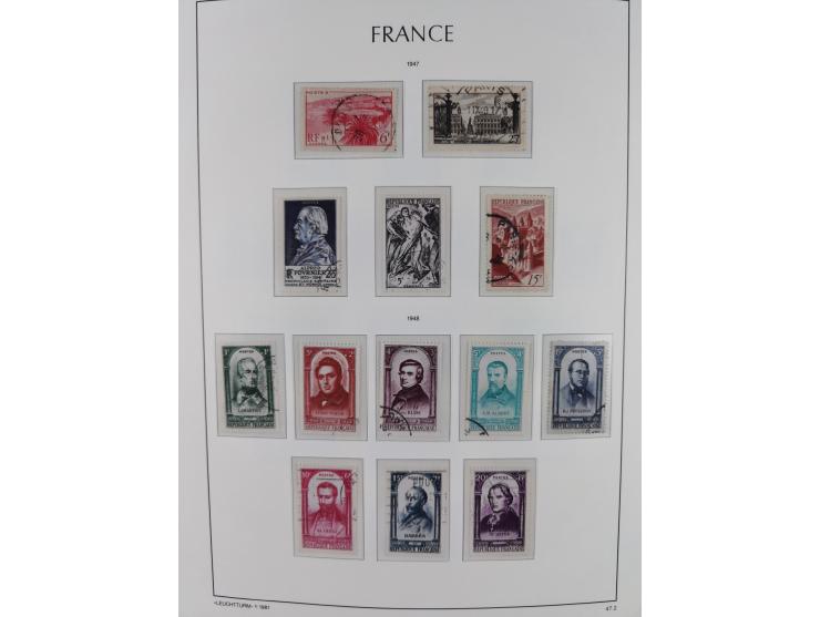 1849/1955, extensive, mainly used collection with many better items, starting with Mi.-Nr. 1 signed Bühler, good part Ceres a