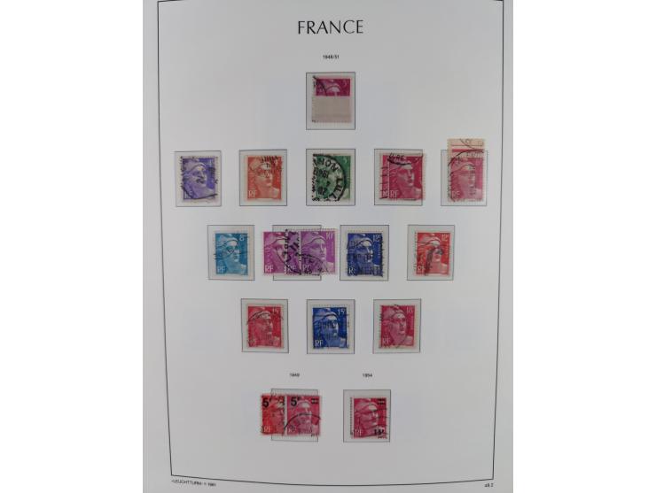 1849/1955, extensive, mainly used collection with many better items, starting with Mi.-Nr. 1 signed Bühler, good part Ceres a