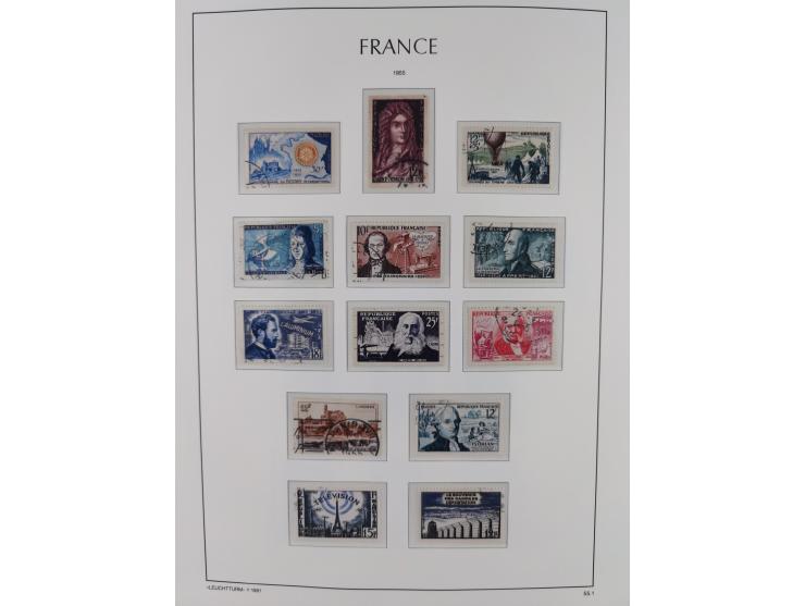 1849/1955, extensive, mainly used collection with many better items, starting with Mi.-Nr. 1 signed Bühler, good part Ceres a