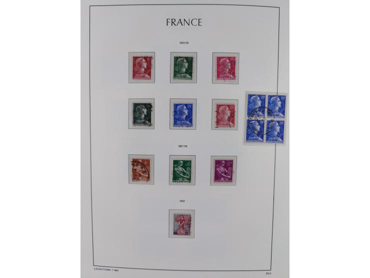 1849/1955, extensive, mainly used collection with many better items, starting with Mi.-Nr. 1 signed Bühler, good part Ceres a