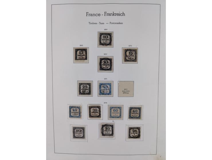 1849/1955, extensive, mainly used collection with many better items, starting with Mi.-Nr. 1 signed Bühler, good part Ceres a