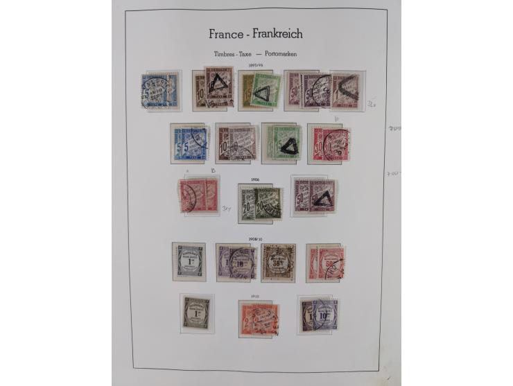 1849/1955, extensive, mainly used collection with many better items, starting with Mi.-Nr. 1 signed Bühler, good part Ceres a