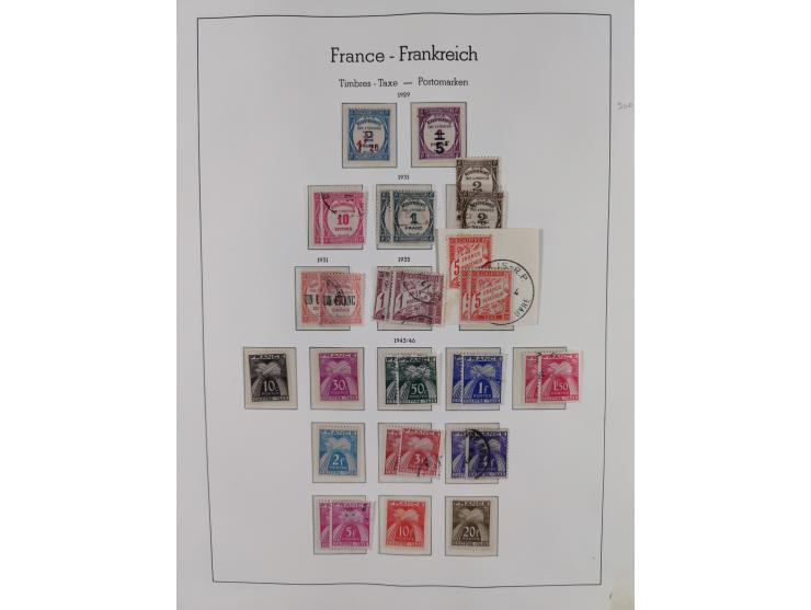 1849/1955, extensive, mainly used collection with many better items, starting with Mi.-Nr. 1 signed Bühler, good part Ceres a