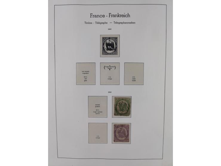 1849/1955, extensive, mainly used collection with many better items, starting with Mi.-Nr. 1 signed Bühler, good part Ceres a