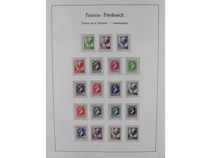 1849/1955, extensive, mainly used collection with many better items, starting with Mi.-Nr. 1 signed Bühler, good part Ceres a