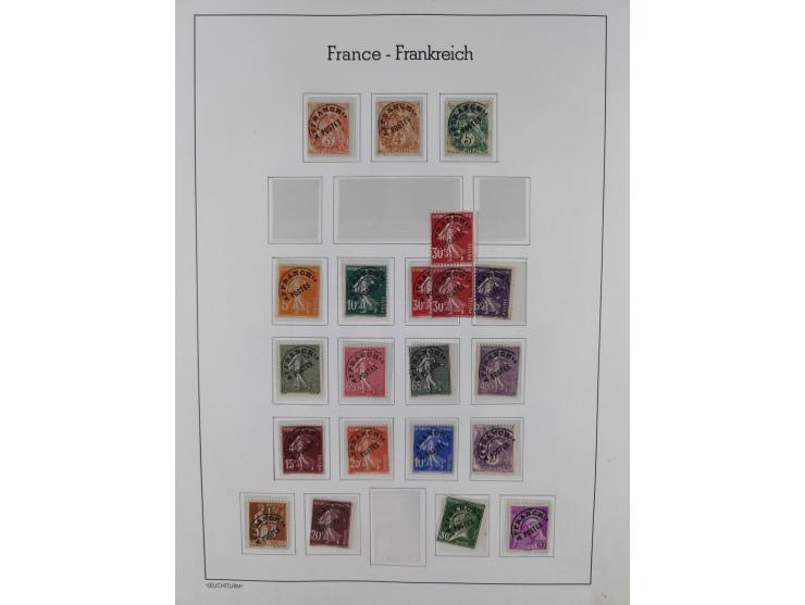 1849/1955, extensive, mainly used collection with many better items, starting with Mi.-Nr. 1 signed Bühler, good part Ceres a