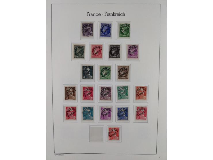 1849/1955, extensive, mainly used collection with many better items, starting with Mi.-Nr. 1 signed Bühler, good part Ceres a