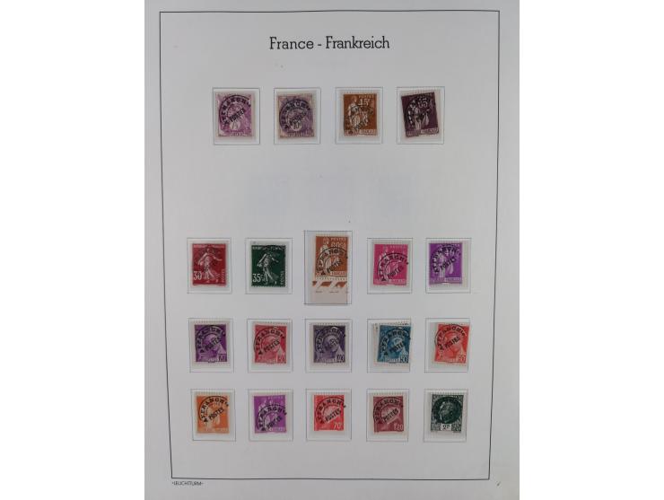 1849/1955, extensive, mainly used collection with many better items, starting with Mi.-Nr. 1 signed Bühler, good part Ceres a