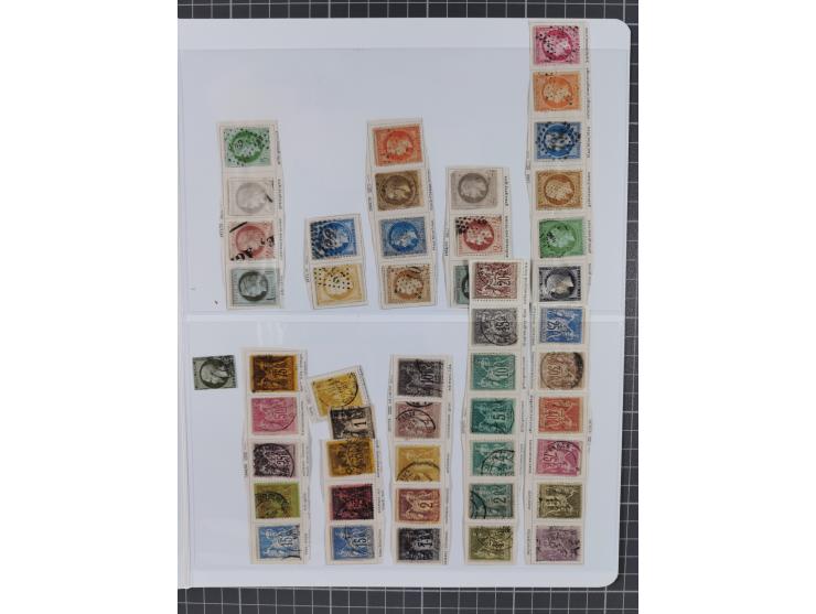 1849/1955, extensive, mainly used collection with many better items, starting with Mi.-Nr. 1 signed Bühler, good part Ceres a