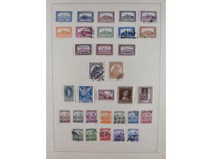 1872/1943, used and unused collection on album leaves&nbsp;