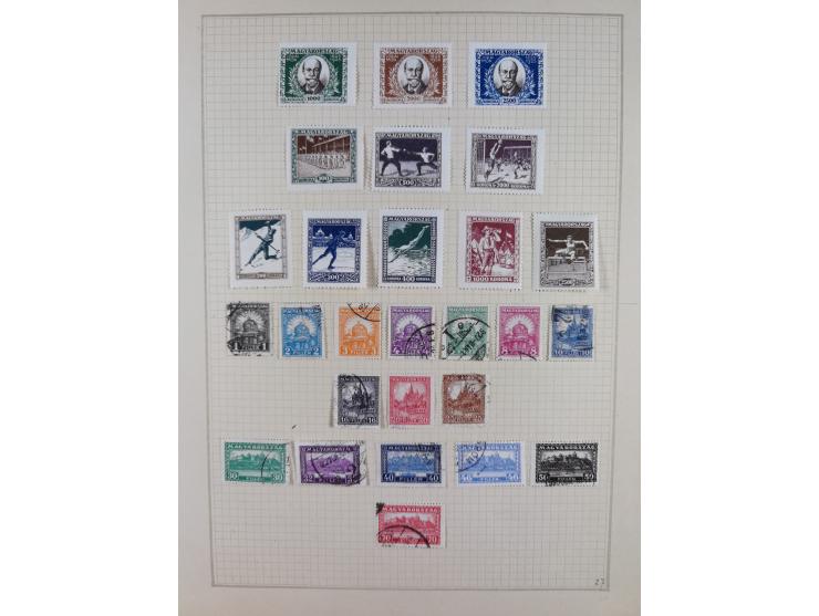 1872/1943, used and unused collection on album leaves&nbsp;