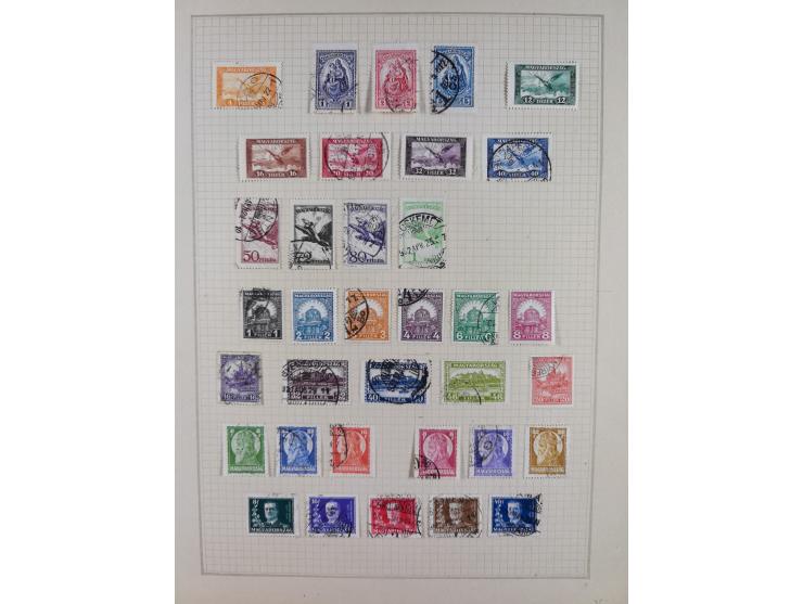 1872/1943, used and unused collection on album leaves&nbsp;