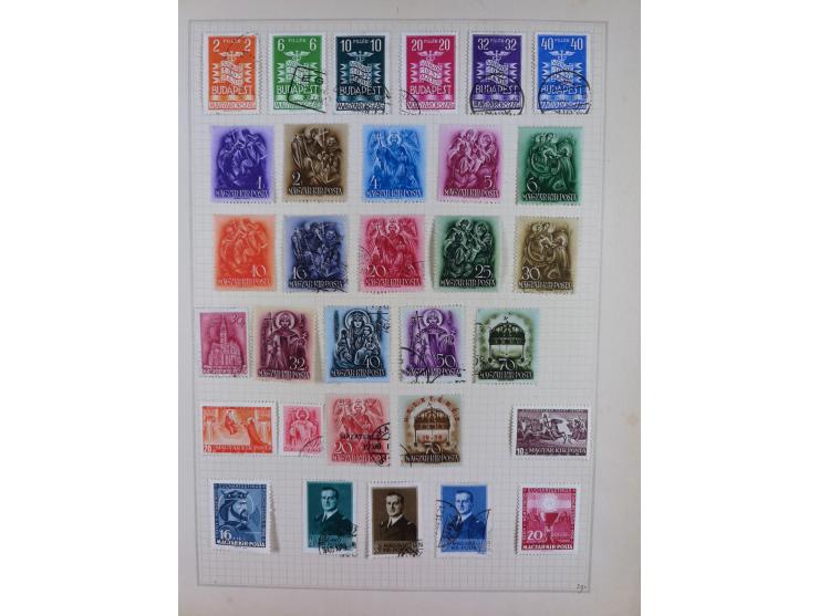 1872/1943, used and unused collection on album leaves&nbsp;