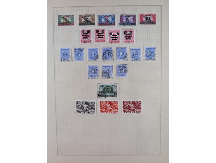 1872/1943, used and unused collection on album leaves&nbsp;