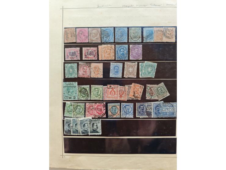 1860/2000(ca.,) mostly use collection with duplicates and better items on album pages in folder