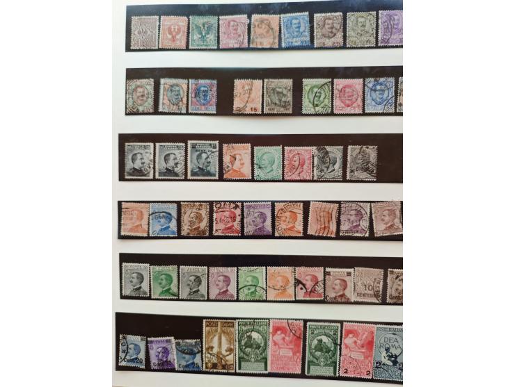 1860/2000(ca.,) mostly use collection with duplicates and better items on album pages in folder