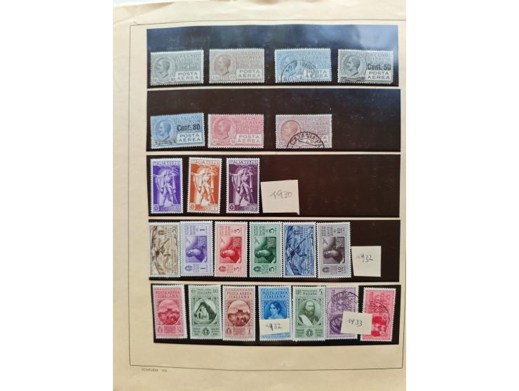 1860/2000(ca.,) mostly use collection with duplicates and better items on album pages in folder