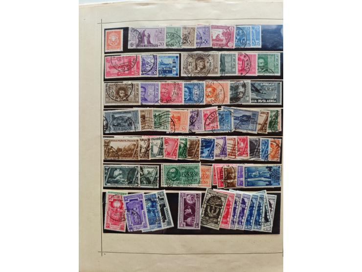 1860/2000(ca.,) mostly use collection with duplicates and better items on album pages in folder