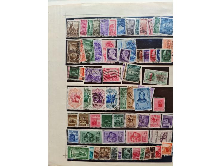 1860/2000(ca.,) mostly use collection with duplicates and better items on album pages in folder