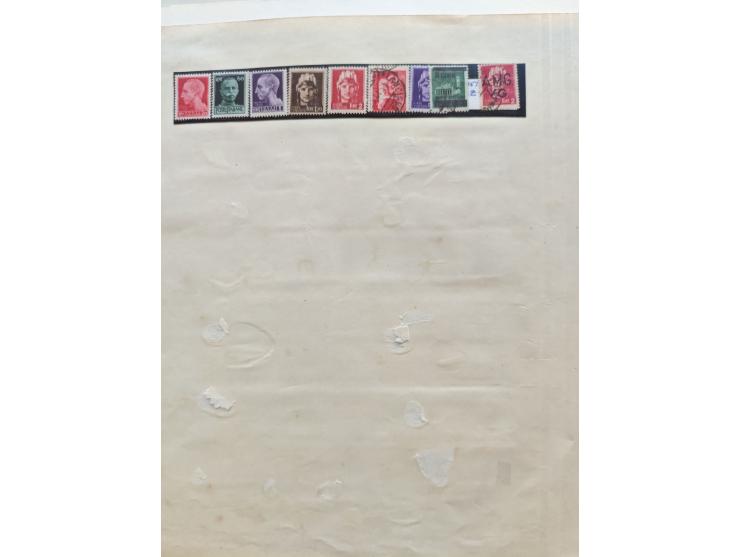 1860/2000(ca.,) mostly use collection with duplicates and better items on album pages in folder