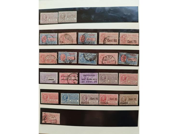 1860/2000(ca.,) mostly use collection with duplicates and better items on album pages in folder