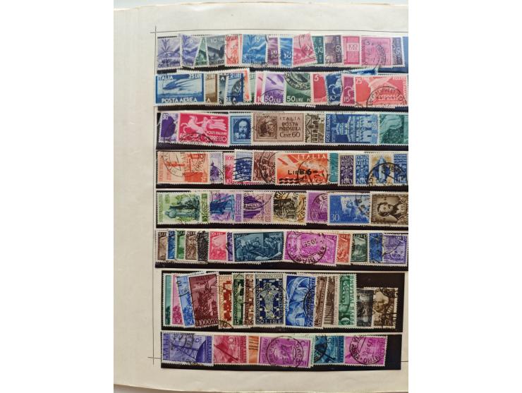 1860/2000(ca.,) mostly use collection with duplicates and better items on album pages in folder