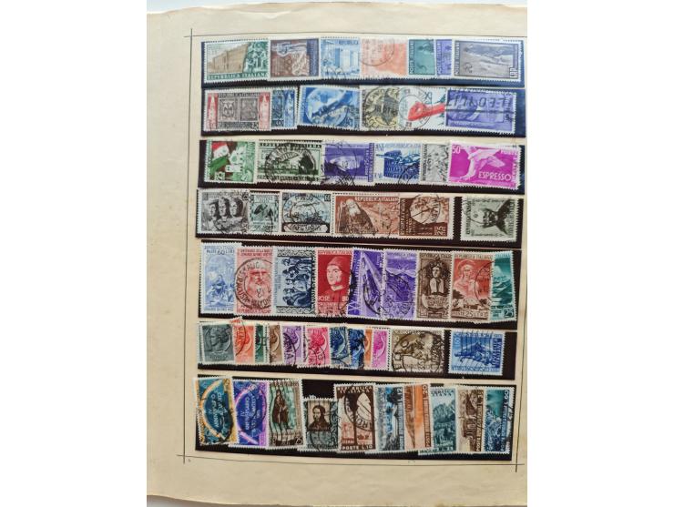 1860/2000(ca.,) mostly use collection with duplicates and better items on album pages in folder