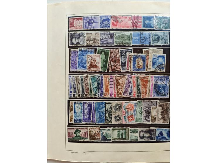 1860/2000(ca.,) mostly use collection with duplicates and better items on album pages in folder