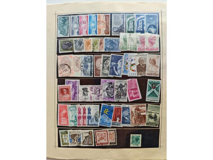 1860/2000(ca.,) mostly use collection with duplicates and better items on album pages in folder