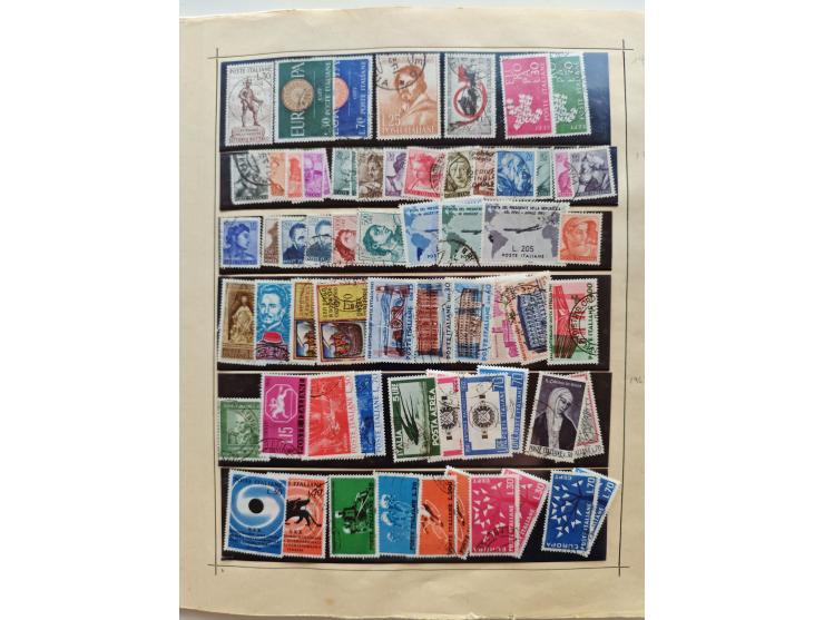 1860/2000(ca.,) mostly use collection with duplicates and better items on album pages in folder