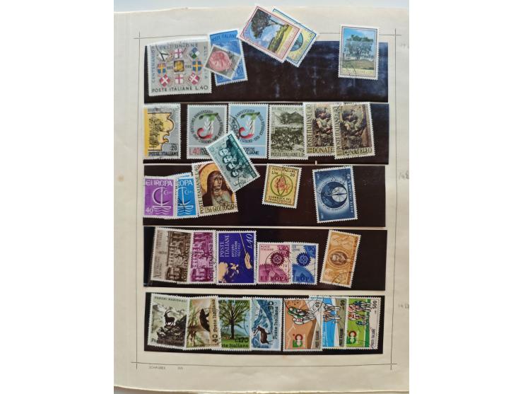 1860/2000(ca.,) mostly use collection with duplicates and better items on album pages in folder