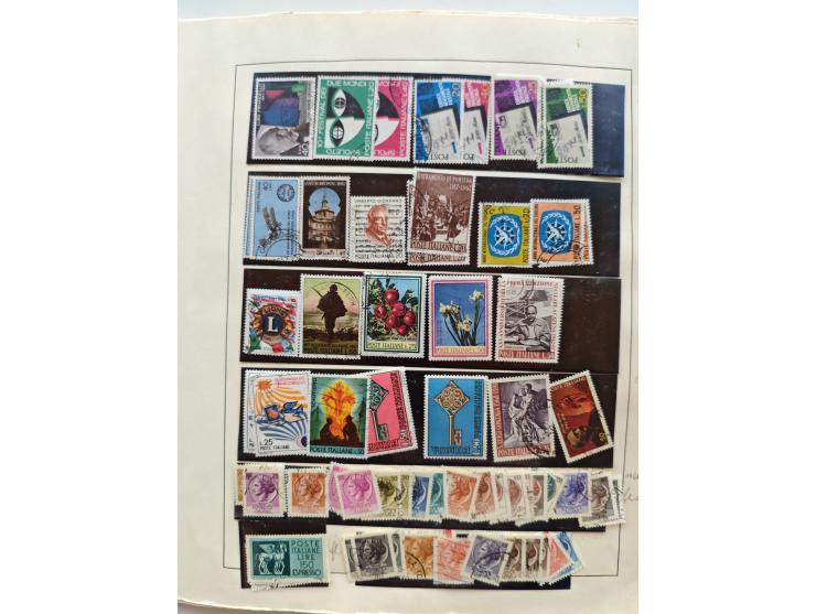 1860/2000(ca.,) mostly use collection with duplicates and better items on album pages in folder