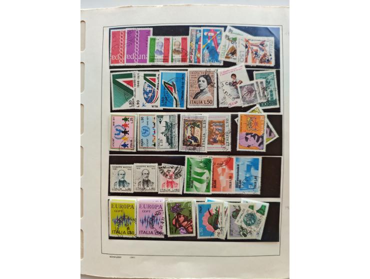 1860/2000(ca.,) mostly use collection with duplicates and better items on album pages in folder