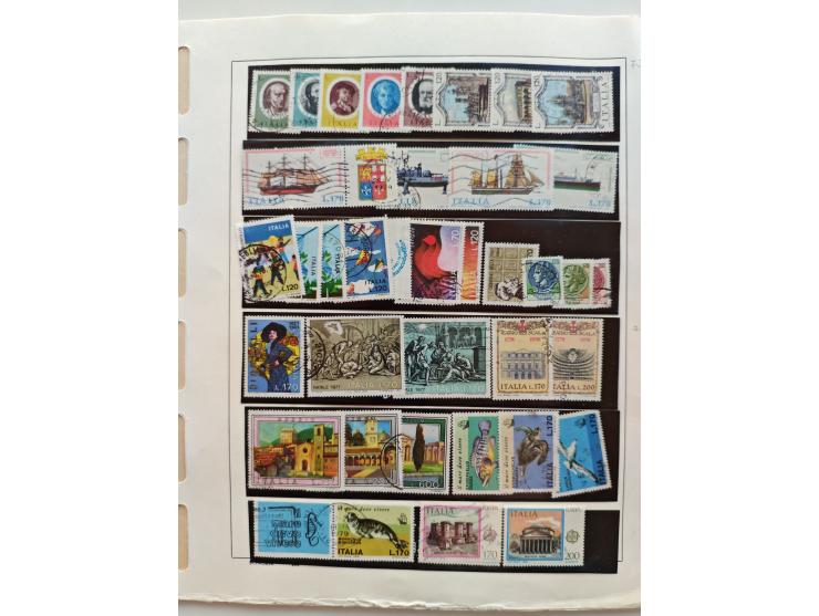 1860/2000(ca.,) mostly use collection with duplicates and better items on album pages in folder