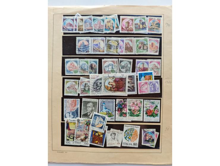 1860/2000(ca.,) mostly use collection with duplicates and better items on album pages in folder