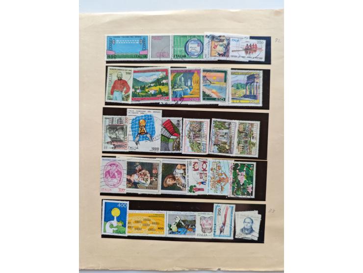 1860/2000(ca.,) mostly use collection with duplicates and better items on album pages in folder