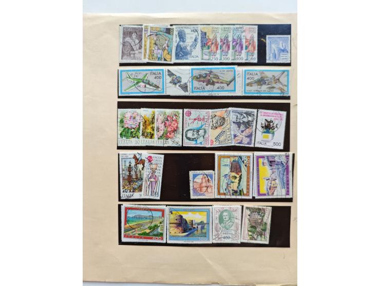 1860/2000(ca.,) mostly use collection with duplicates and better items on album pages in folder