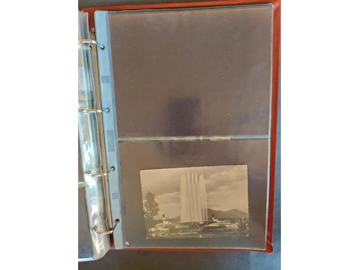 1890/1950(ca.), mostly older European postcards including a few litho's, totally ca. 300 ex. in 2 albums&nbsp;