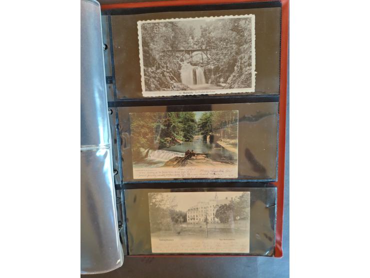 1890/1950(ca.), mostly older European postcards including a few litho's, totally ca. 300 ex. in 2 albums&nbsp;