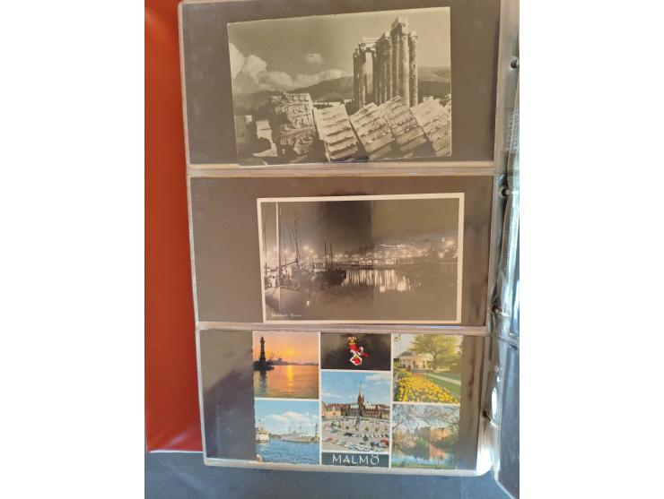 1890/1950(ca.), mostly older European postcards including a few litho's, totally ca. 300 ex. in 2 albums&nbsp;