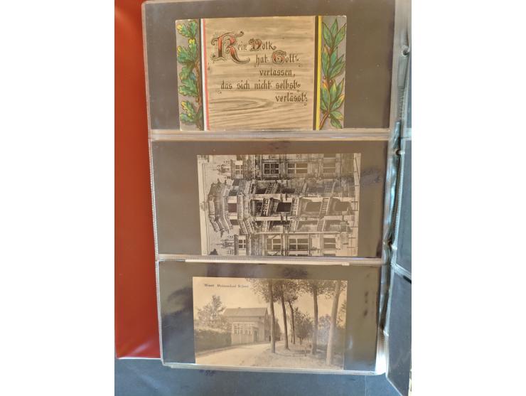 1890/1950(ca.), mostly older European postcards including a few litho's, totally ca. 300 ex. in 2 albums&nbsp;