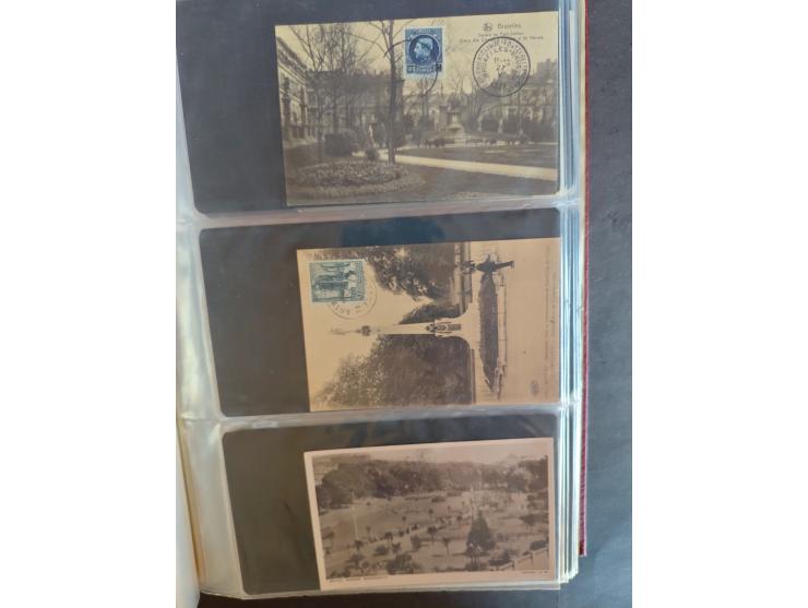 1890/1950(ca.), mostly older European postcards including a few litho's, totally ca. 300 ex. in 2 albums&nbsp;
