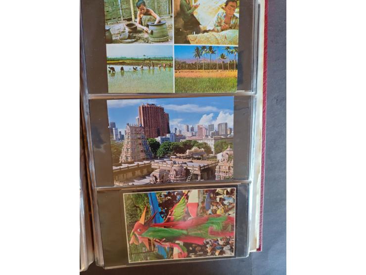 1890/1950(ca.), mostly older European postcards including a few litho's, totally ca. 300 ex. in 2 albums&nbsp;