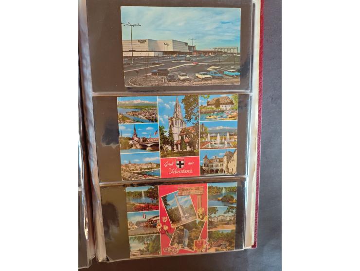 1890/1950(ca.), mostly older European postcards including a few litho's, totally ca. 300 ex. in 2 albums&nbsp;